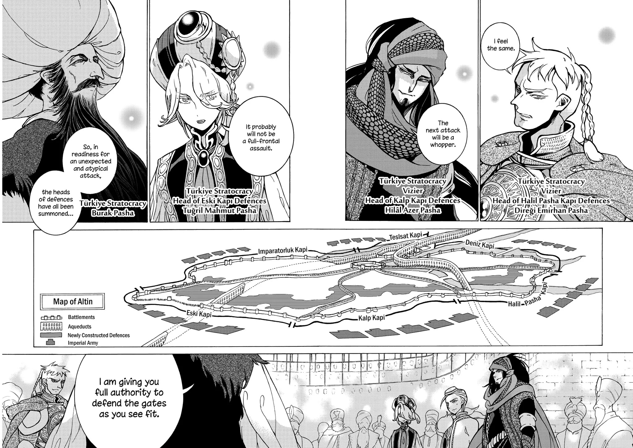 Shoukoku no Altair Chapter 123 page 7 - Chapter 123: Hunters of the Golden City