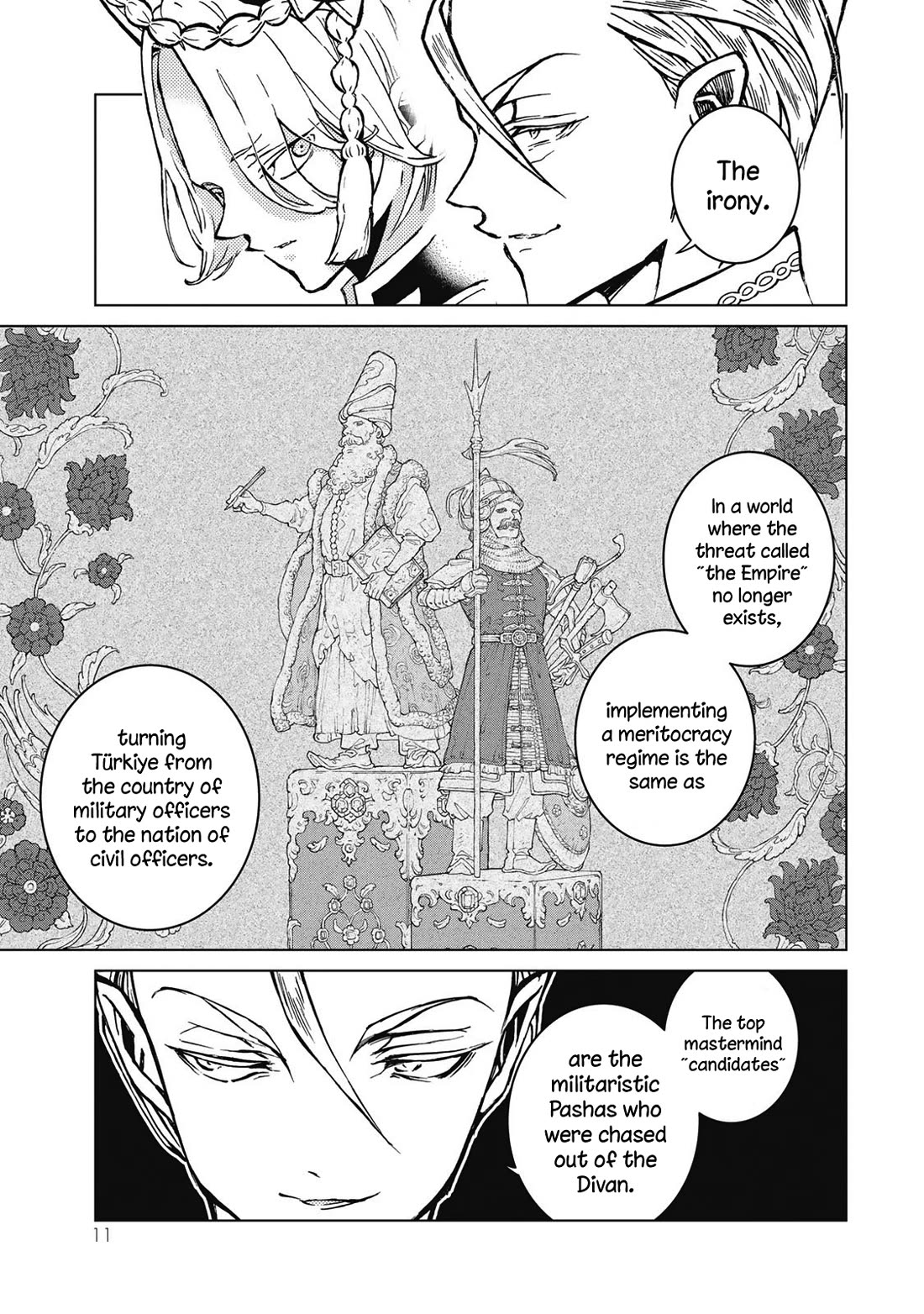 Shoukoku no Altair Chapter 142 page 12 - Chapter 142: The Price of Unification