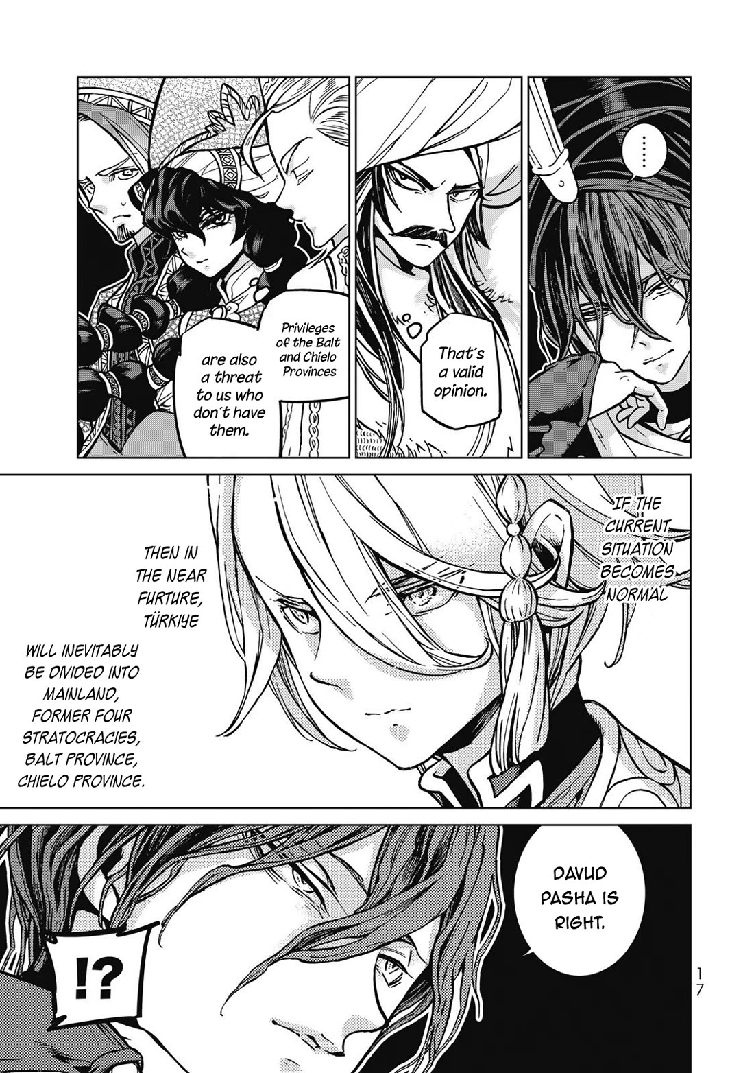 Shoukoku no Altair Chapter 142 page 17 - Chapter 142: The Price of Unification