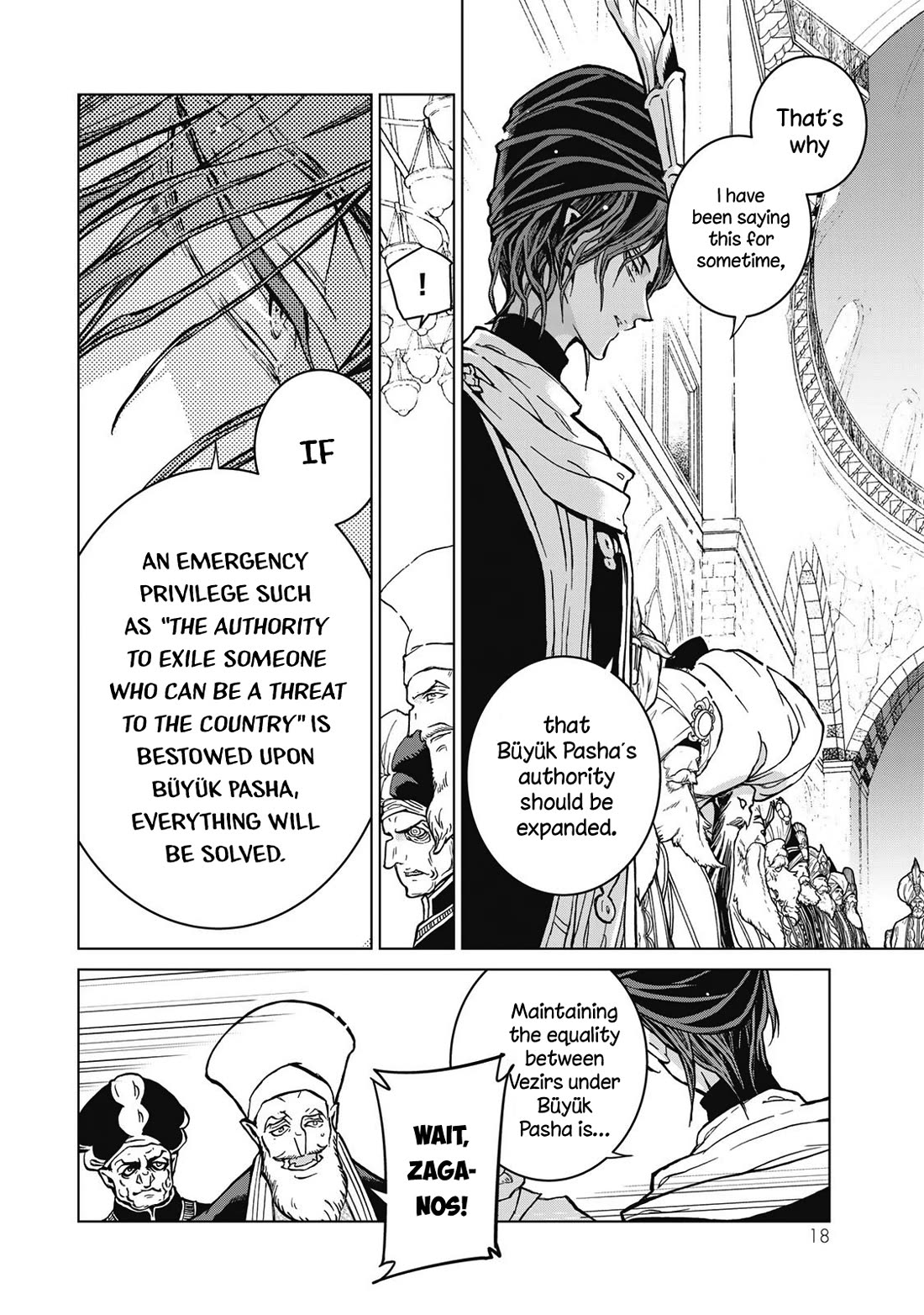 Shoukoku no Altair Chapter 142 page 18 - Chapter 142: The Price of Unification