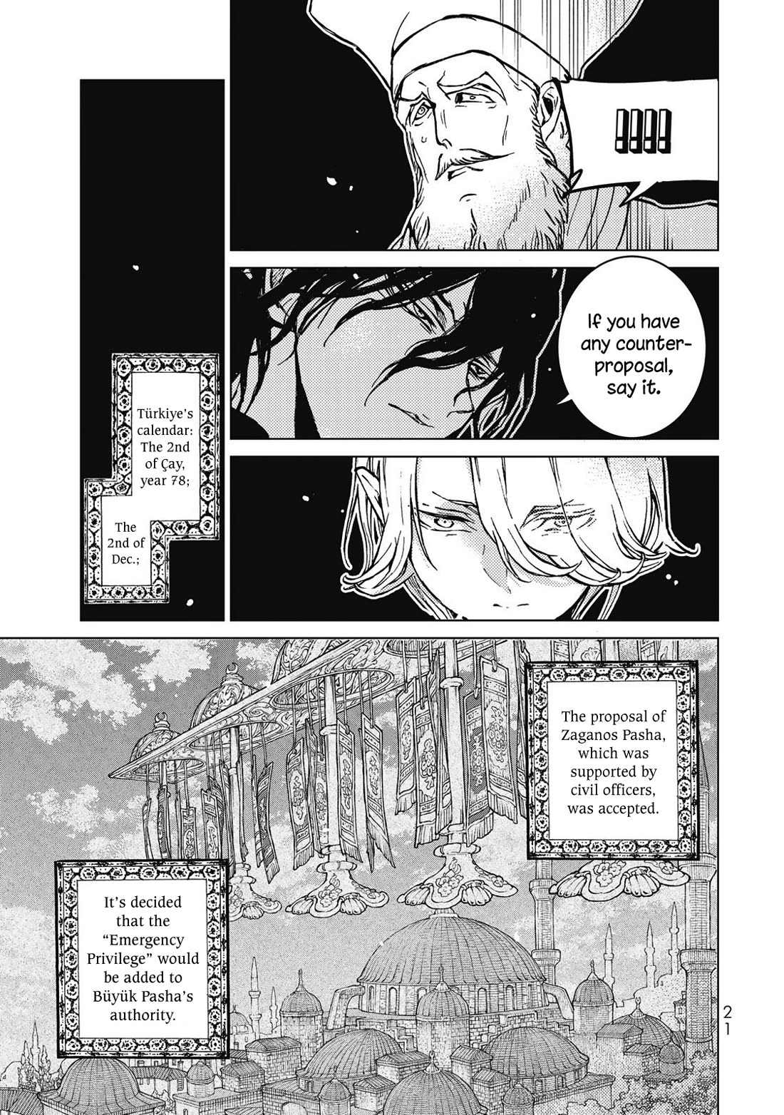 Shoukoku no Altair Chapter 142 page 21 - Chapter 142: The Price of Unification