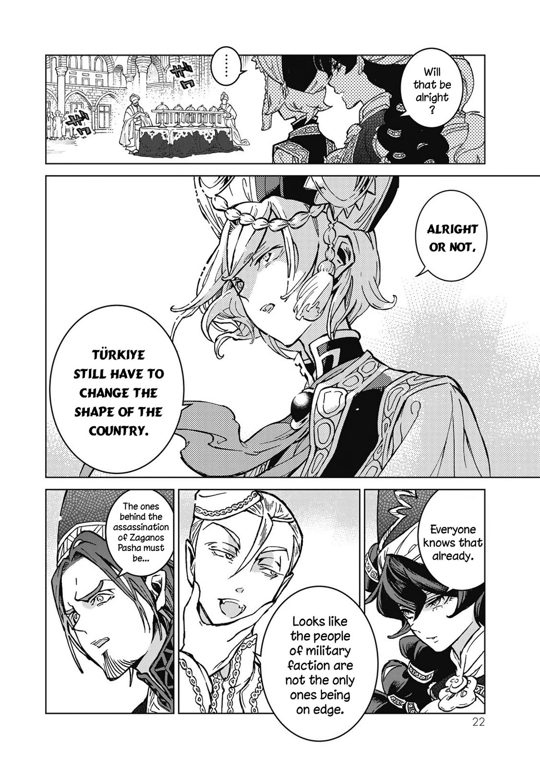 Shoukoku no Altair Chapter 142 page 22 - Chapter 142: The Price of Unification