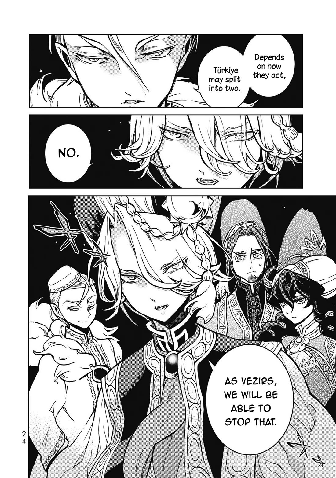 Shoukoku no Altair Chapter 142 page 24 - Chapter 142: The Price of Unification