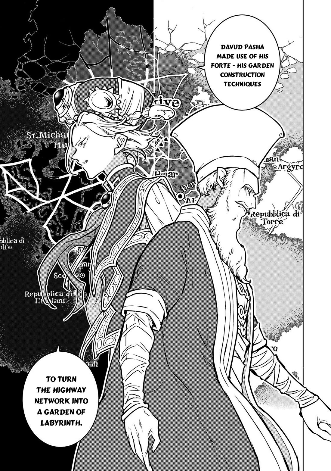 Shoukoku no Altair Chapter 145 page 10 - Chapter 145: The Garden of Labyrinth
