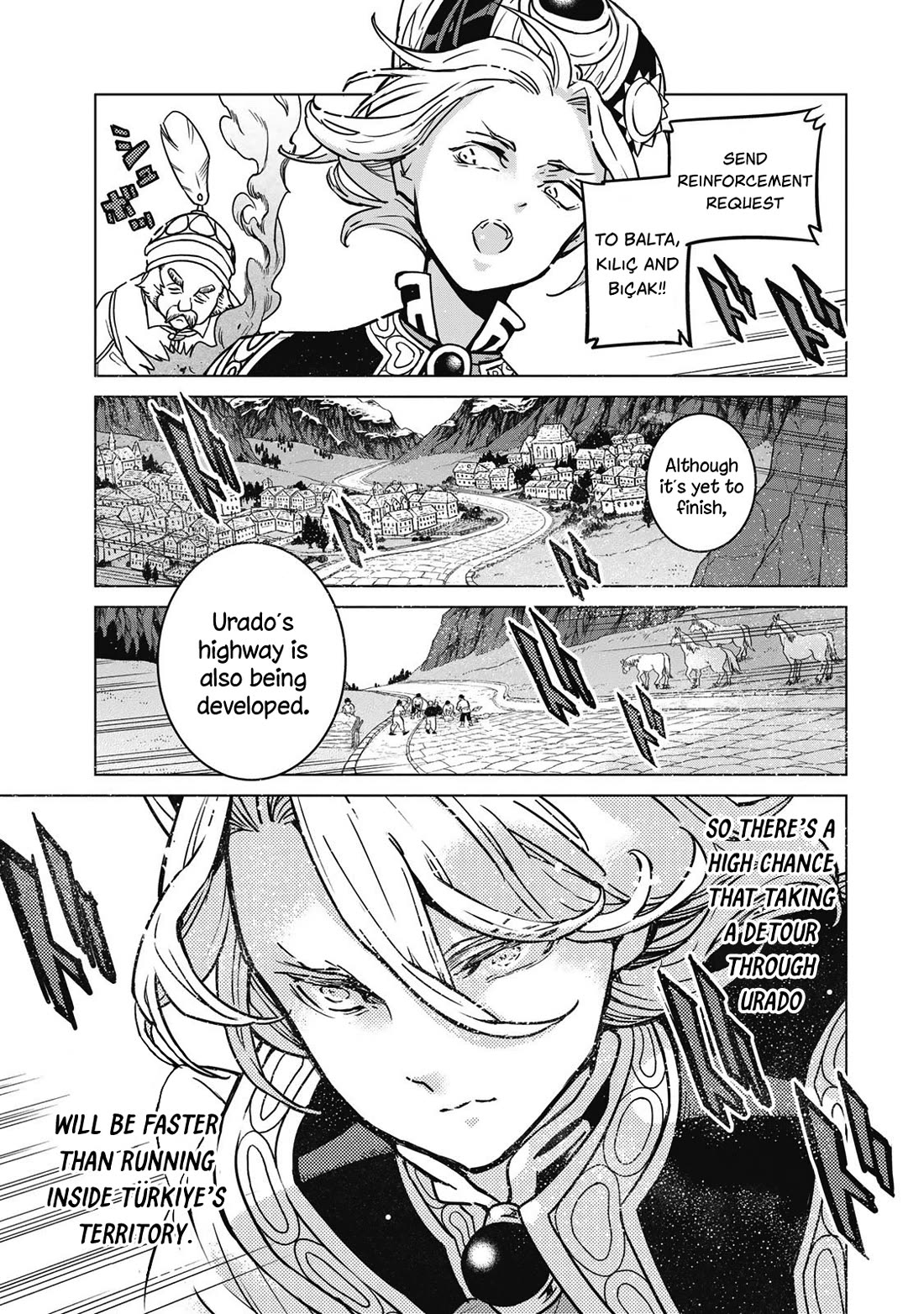 Shoukoku no Altair Chapter 145 page 22 - Chapter 145: The Garden of Labyrinth