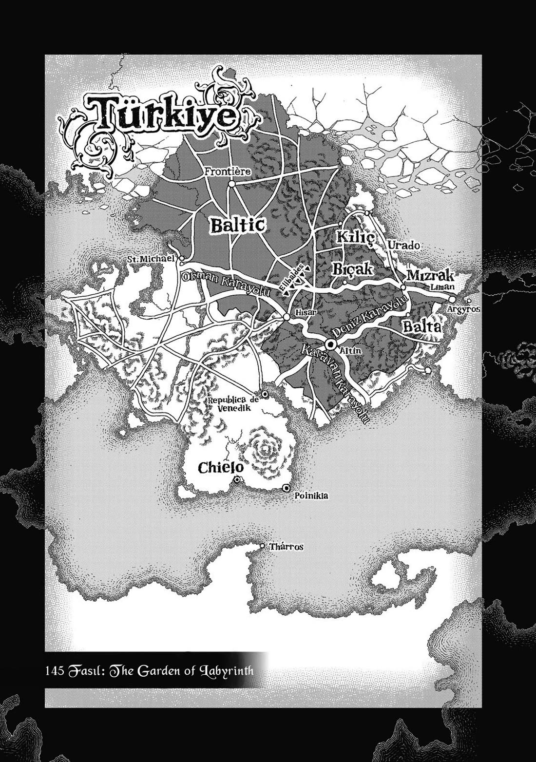 Shoukoku no Altair Chapter 145 page 3 - Chapter 145: The Garden of Labyrinth