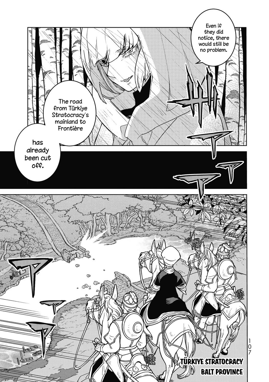 Shoukoku no Altair Chapter 146 page 15 - Chapter 146: Highways of Standing Army