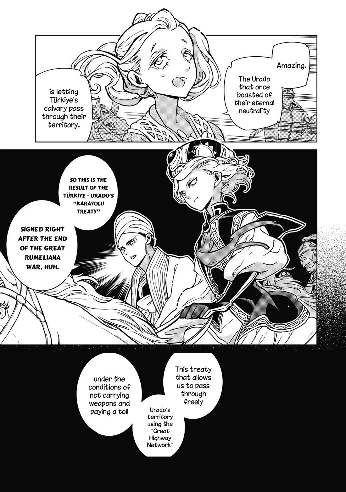 Shoukoku no Altair Chapter 146 page 4 - Chapter 146: Highways of Standing Army