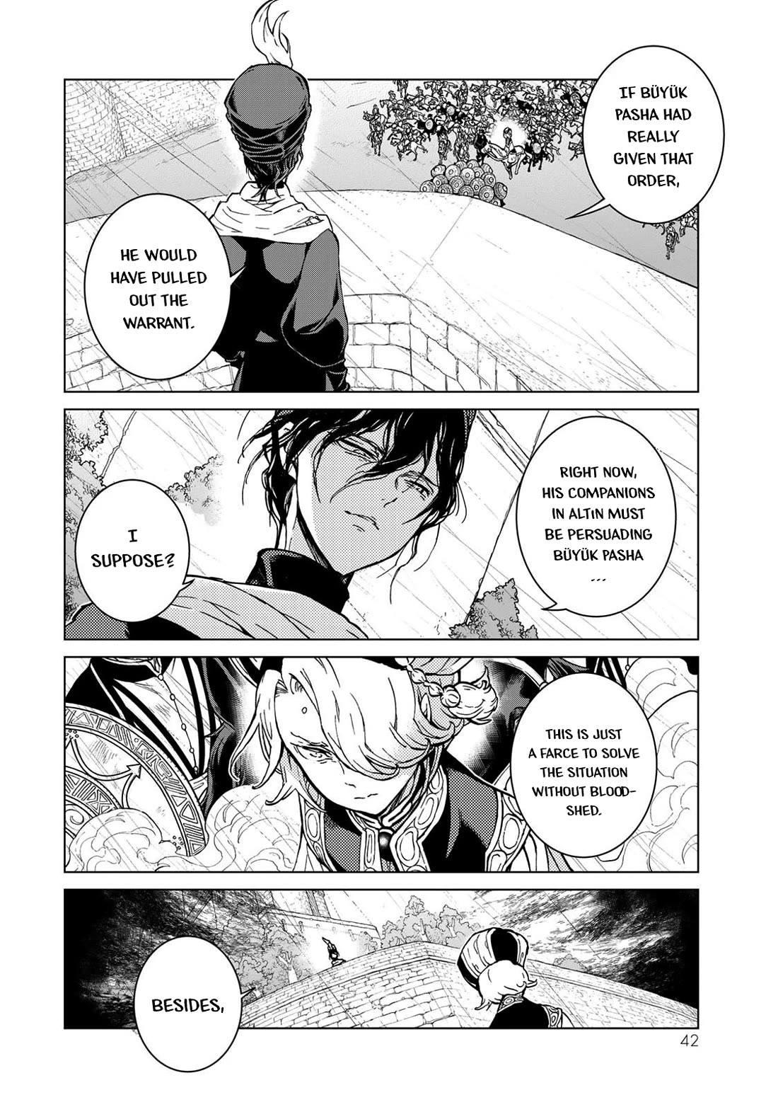 Shoukoku no Altair Chapter 151 page 13 - Chapter 151: The General Nation's blueprint