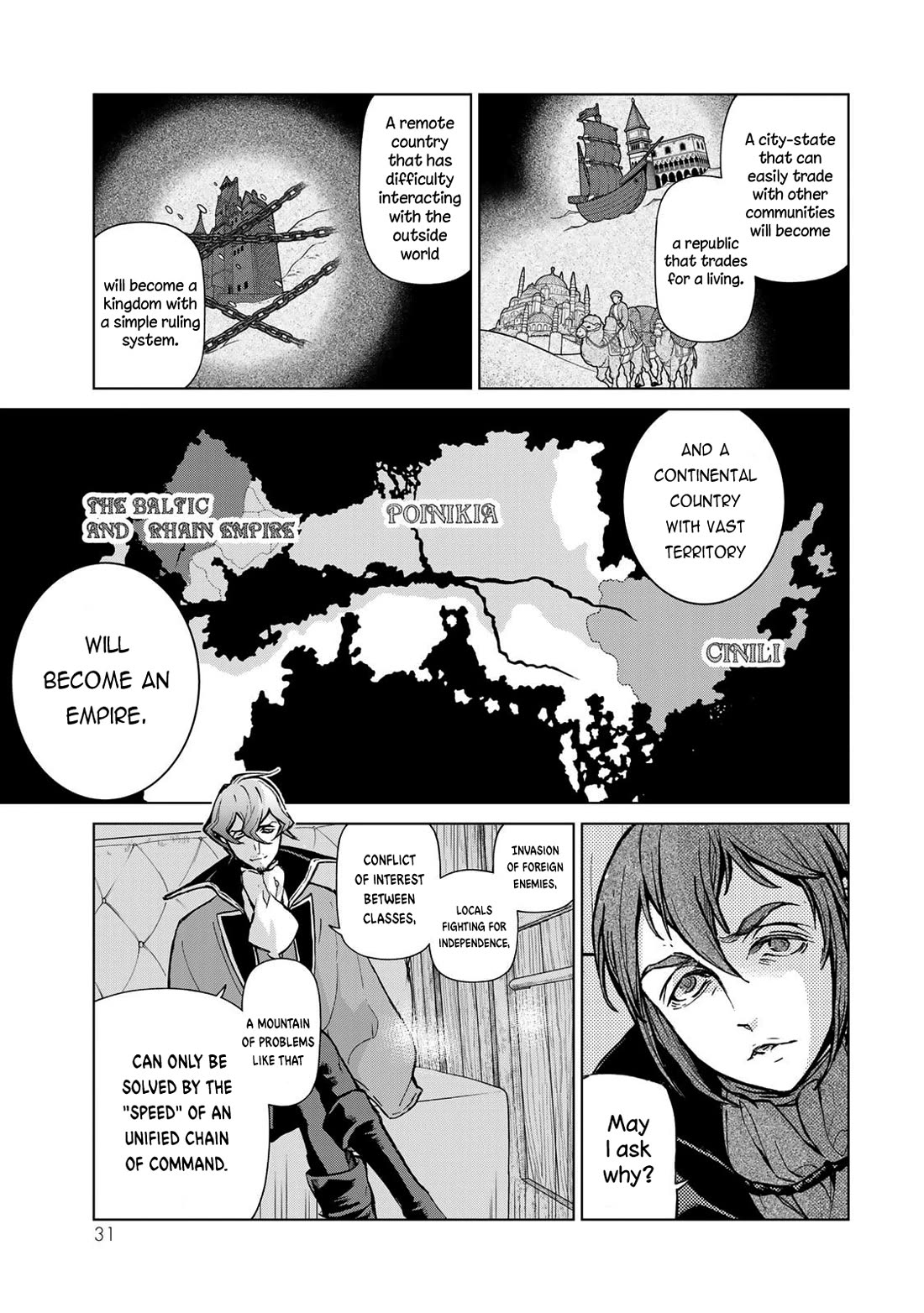 Shoukoku no Altair Chapter 151 page 4 - Chapter 151: The General Nation's blueprint