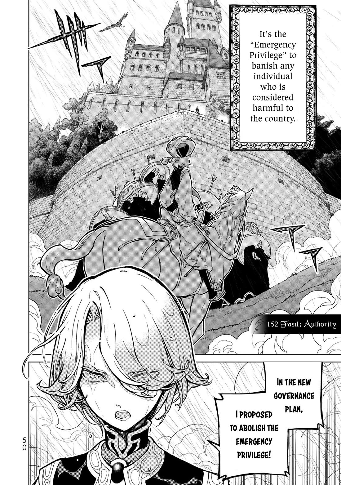 Shoukoku no Altair Chapter 152 page 3 - Chapter 152: Authority
