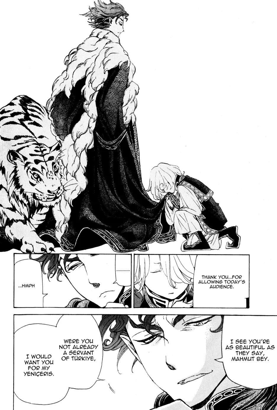 Shoukoku no Altair Chapter 21 page 18 - Chapter 21: The Stratocracy of Spears