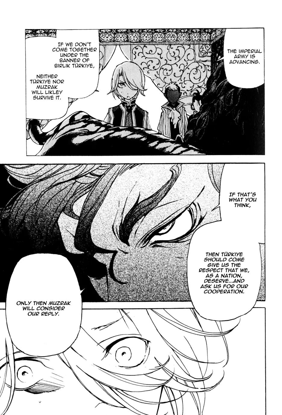 Shoukoku no Altair Chapter 21 page 21 - Chapter 21: The Stratocracy of Spears
