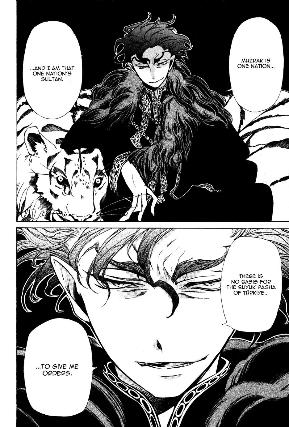 Shoukoku no Altair Chapter 21 page 22 - Chapter 21: The Stratocracy of Spears