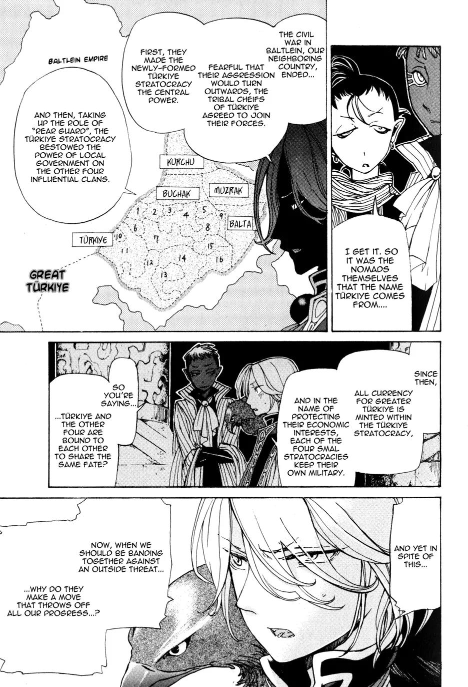 Shoukoku no Altair Chapter 21 page 9 - Chapter 21: The Stratocracy of Spears