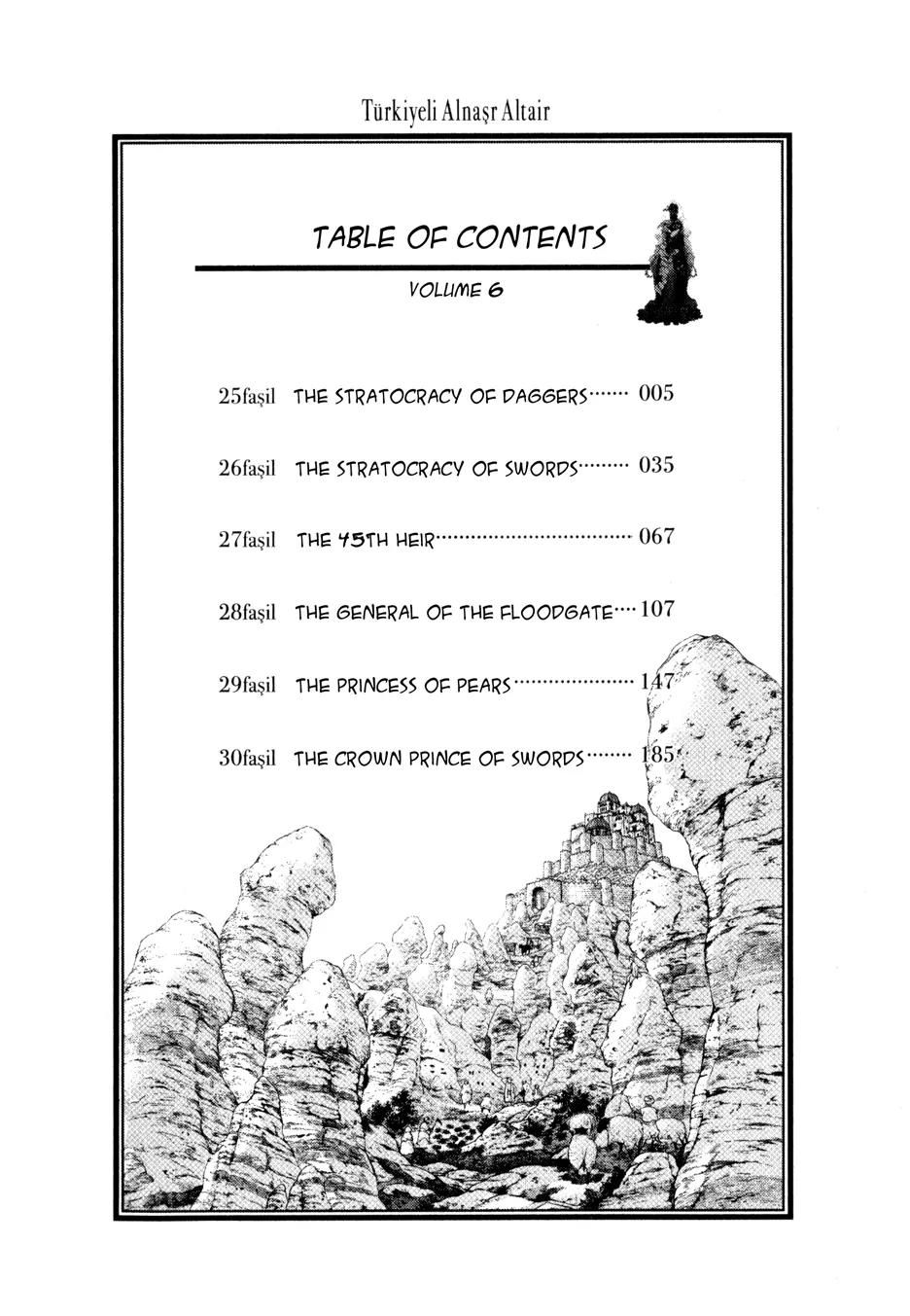 Shoukoku no Altair Chapter 25 page 6 - Chapter 25: The Stratocracy of Daggers