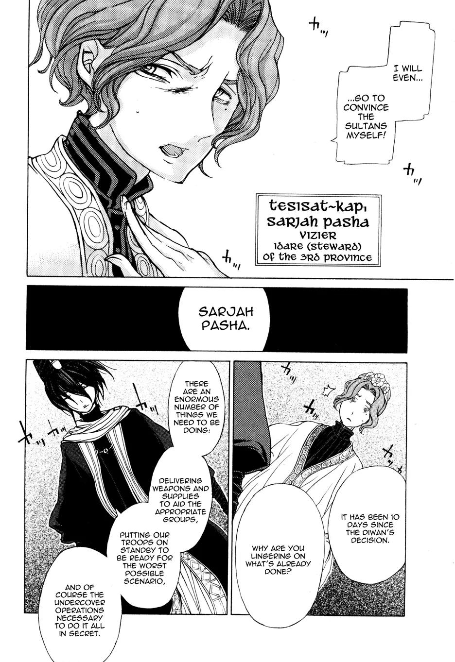 Shoukoku no Altair Chapter 25 page 8 - Chapter 25: The Stratocracy of Daggers