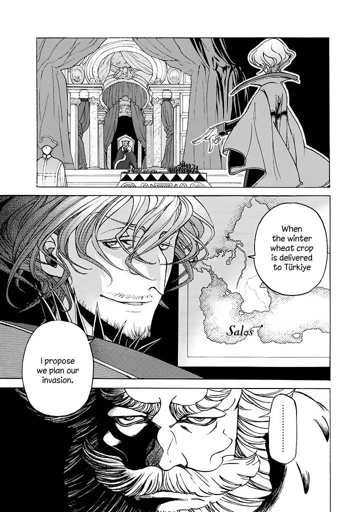 Shoukoku no Altair Chapter 36 page 8 - Chapter 36: The Golden Eagle's Summons