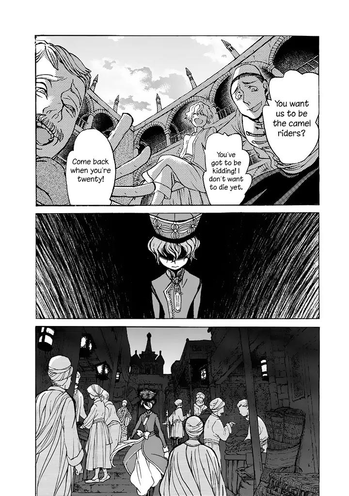 Shoukoku no Altair Chapter 38 page 9 - Chapter 38: The Daughter of a Caravan
