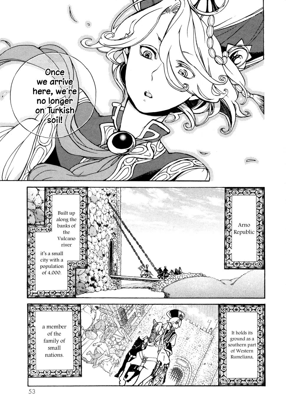 Shoukoku no Altair Chapter 50 page 19 - Chapter 50: City of Rock, City of Rivers