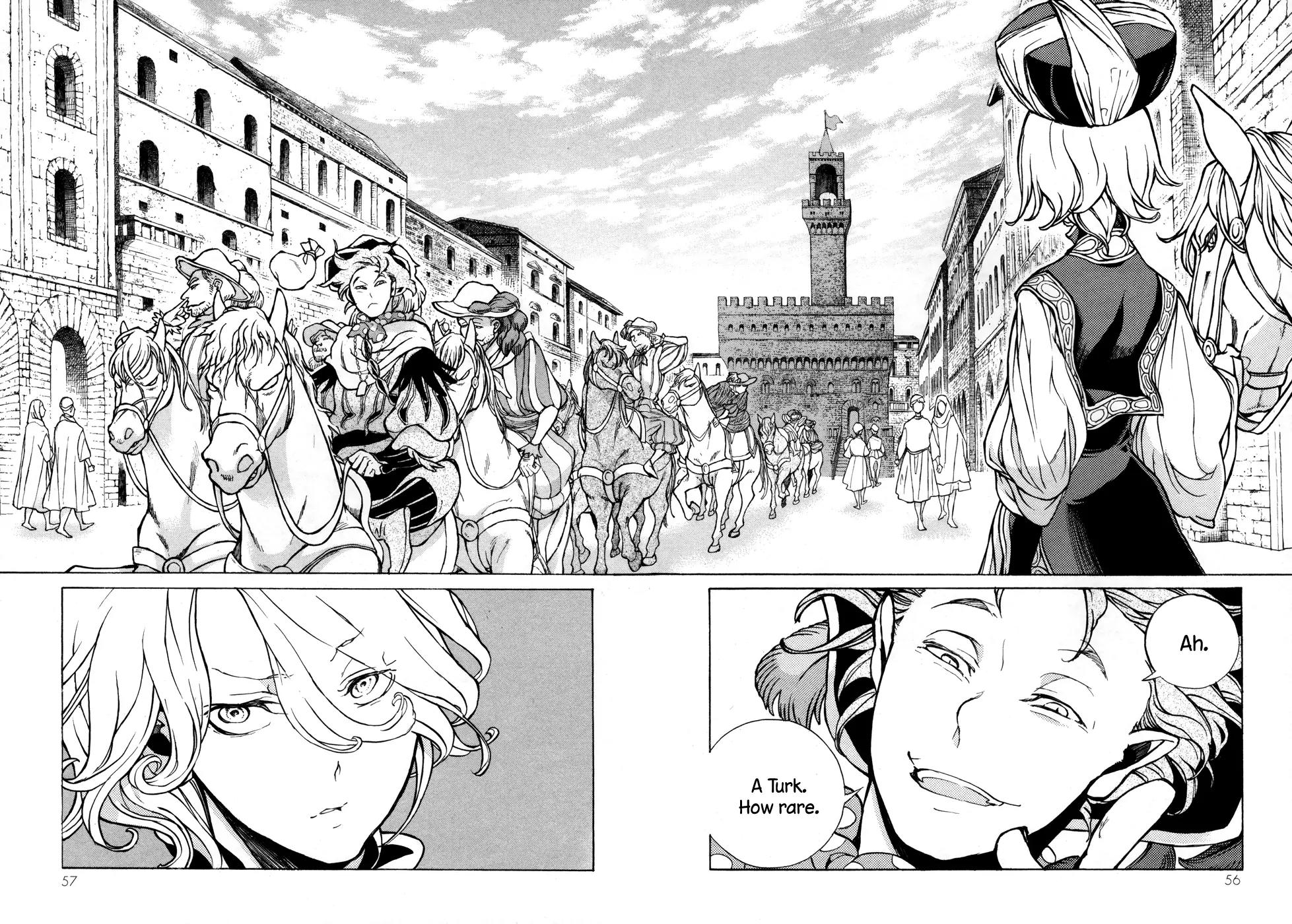 Shoukoku no Altair Chapter 50 page 22 - Chapter 50: City of Rock, City of Rivers