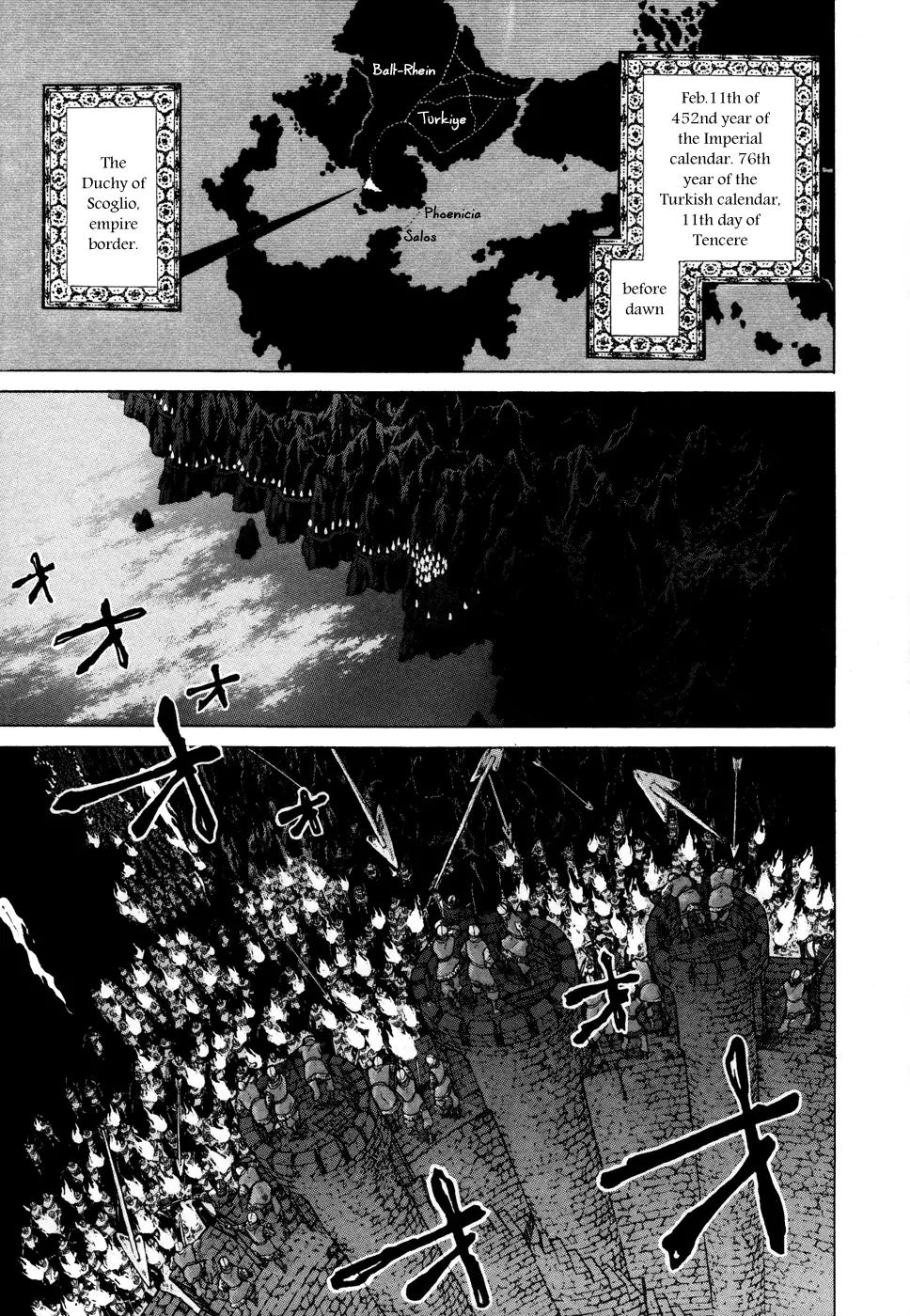 Shoukoku no Altair Chapter 50 page 3 - Chapter 50: City of Rock, City of Rivers