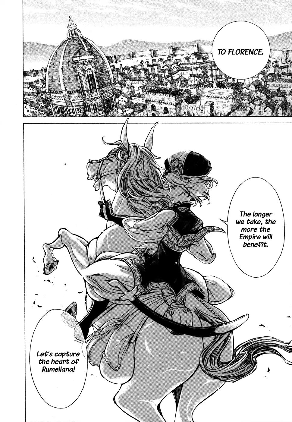 Shoukoku no Altair Chapter 50 page 33 - Chapter 50: City of Rock, City of Rivers
