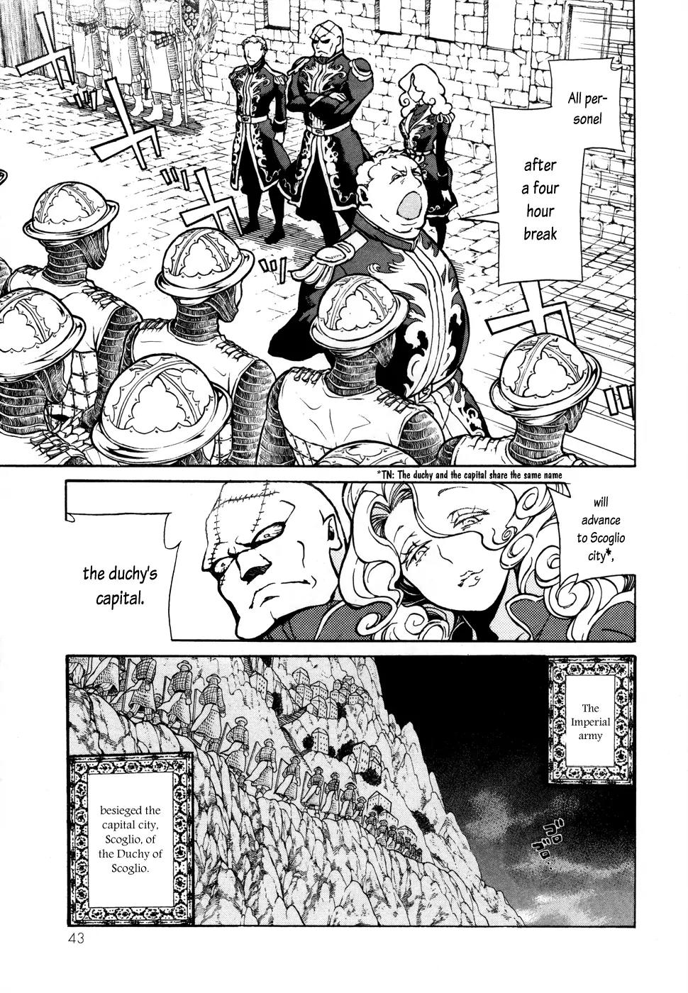 Shoukoku no Altair Chapter 50 page 9 - Chapter 50: City of Rock, City of Rivers