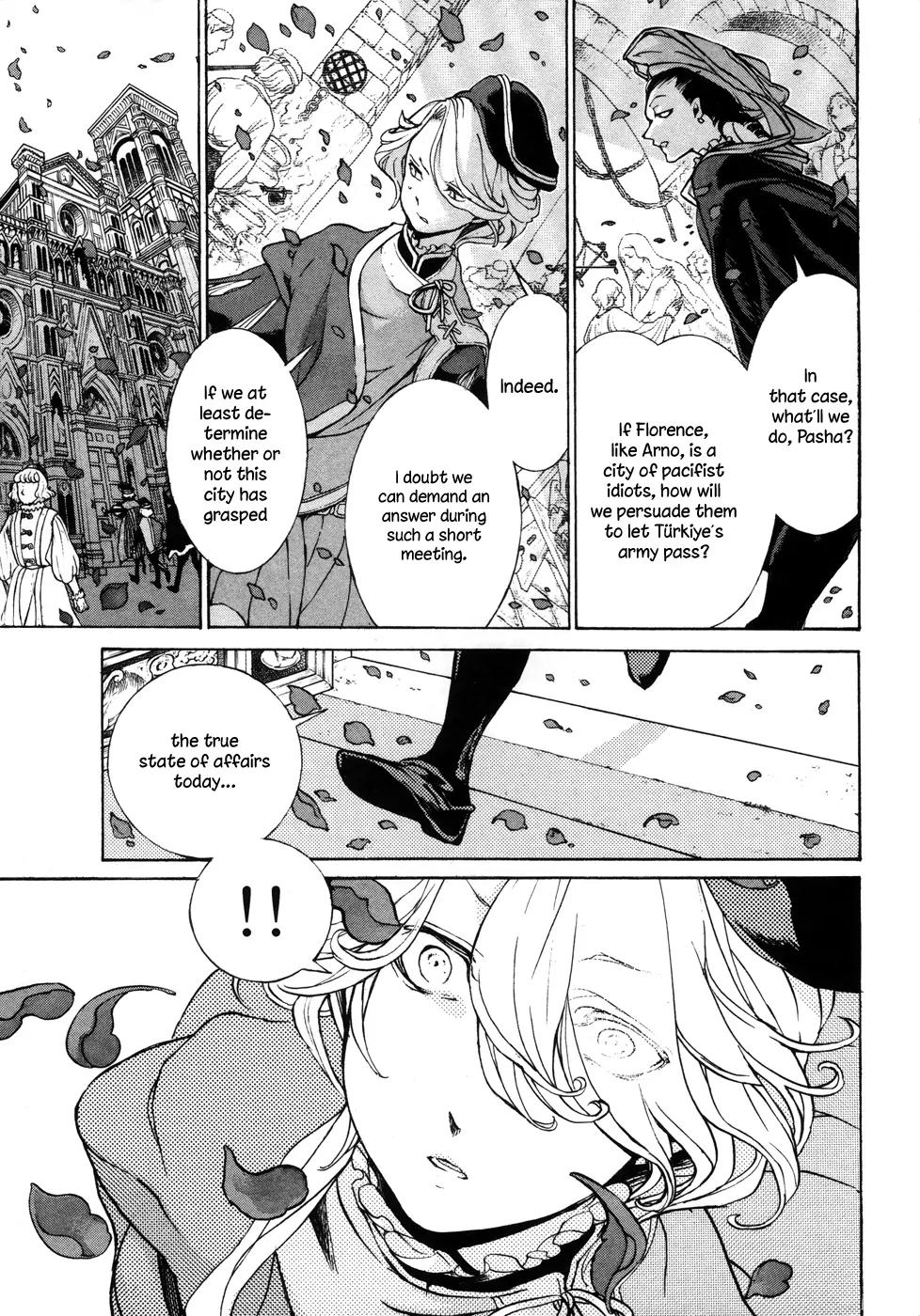 Shoukoku no Altair Chapter 51 page 12 - Chapter 51 : City of Rock, City of Rivers