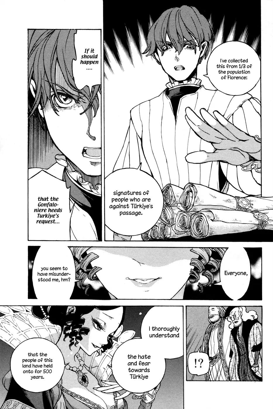 Shoukoku no Altair Chapter 52 page 23 - Chapter 52: The Flower's Plan