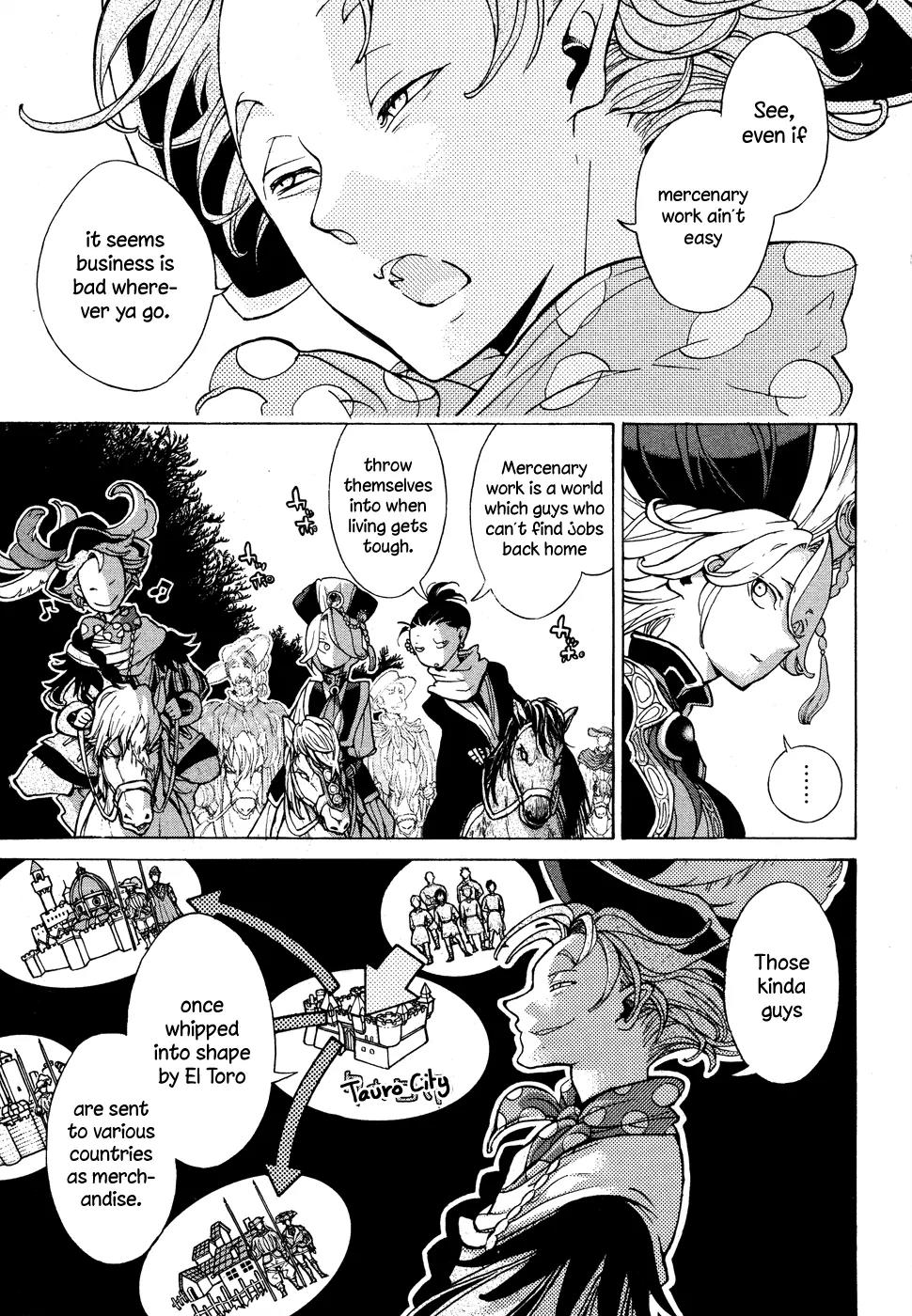 Shoukoku no Altair Chapter 55 page 19 - Chapter 55: The Mercenaries of Taurus