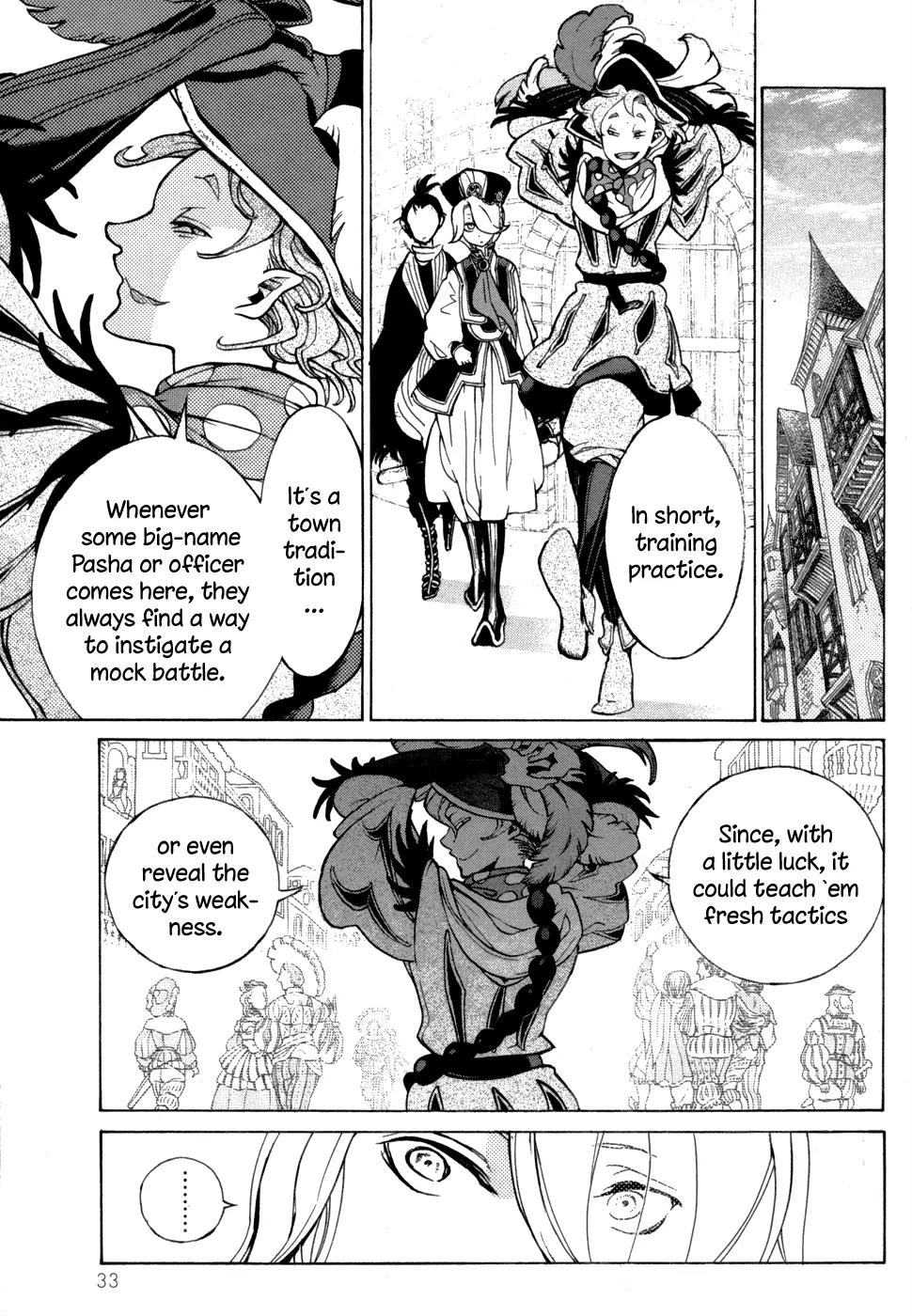 Shoukoku no Altair Chapter 55 page 34 - Chapter 55: The Mercenaries of Taurus