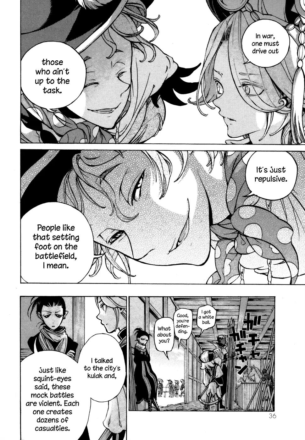 Shoukoku no Altair Chapter 55 page 37 - Chapter 55: The Mercenaries of Taurus