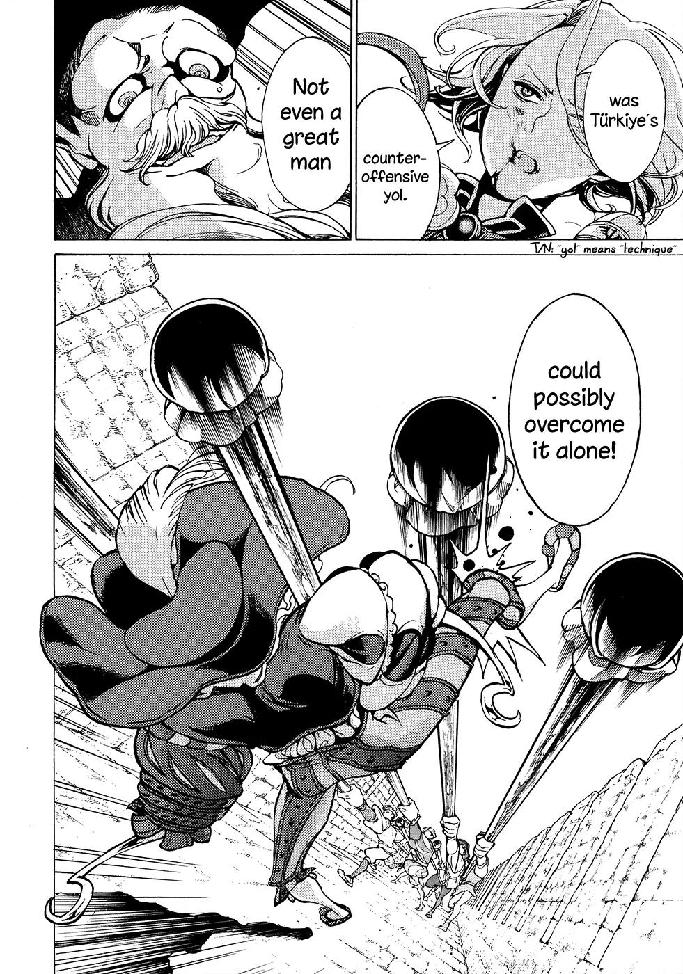 Shoukoku no Altair Chapter 57 page 33 - Chapter 57: An Equestrian Tribe's Techniques
