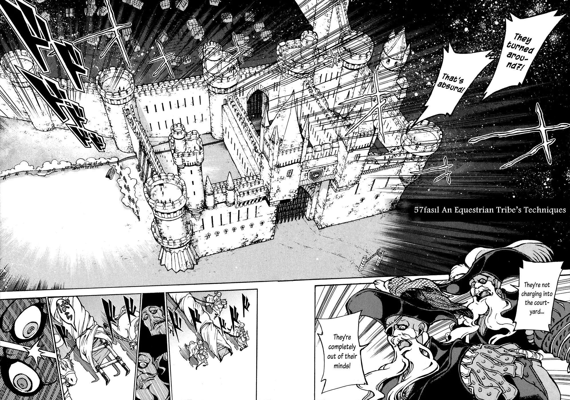 Shoukoku no Altair Chapter 57 page 4 - Chapter 57: An Equestrian Tribe's Techniques