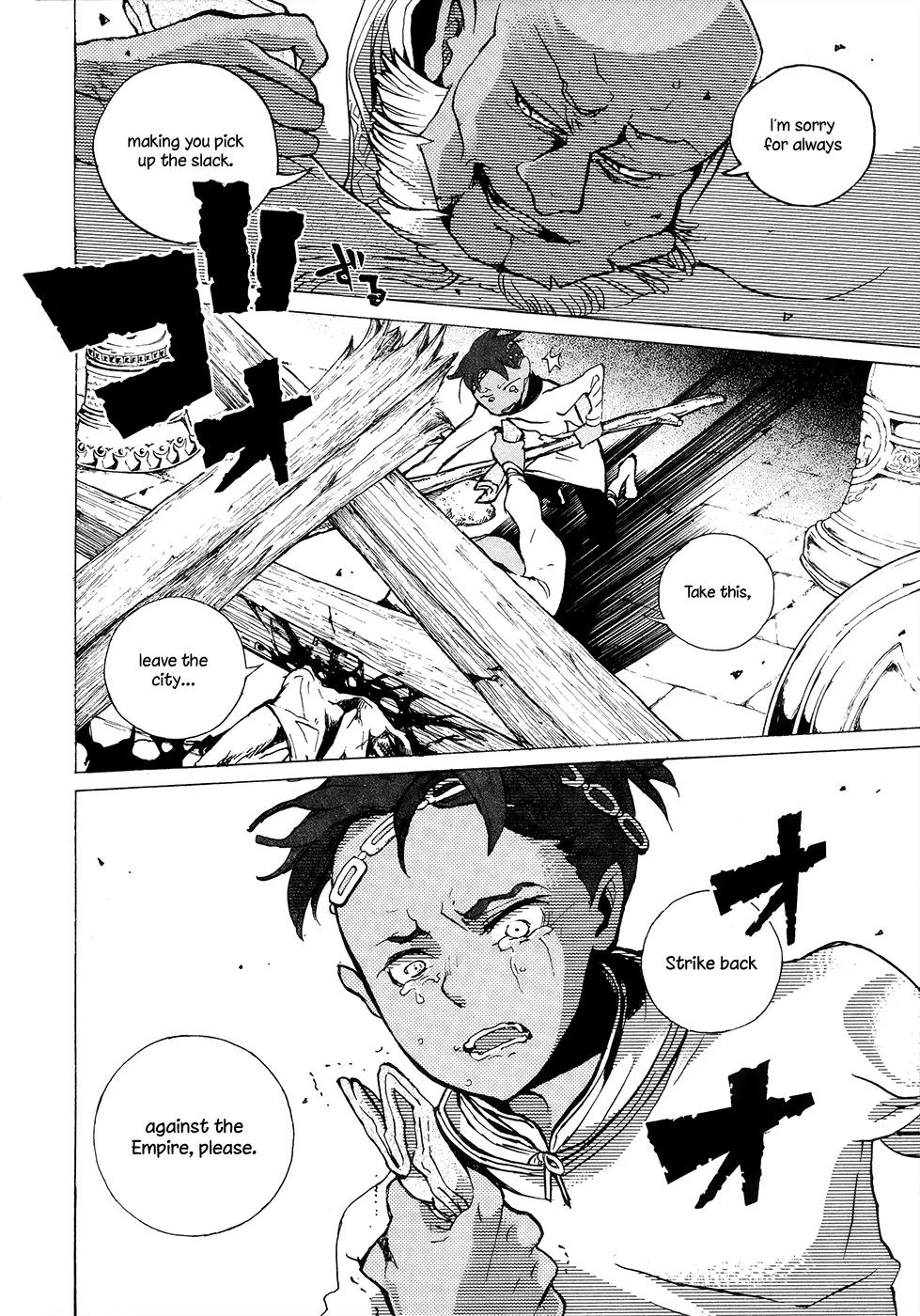Shoukoku no Altair Chapter 58 page 28 - Chapter 58: Budding Counterattack