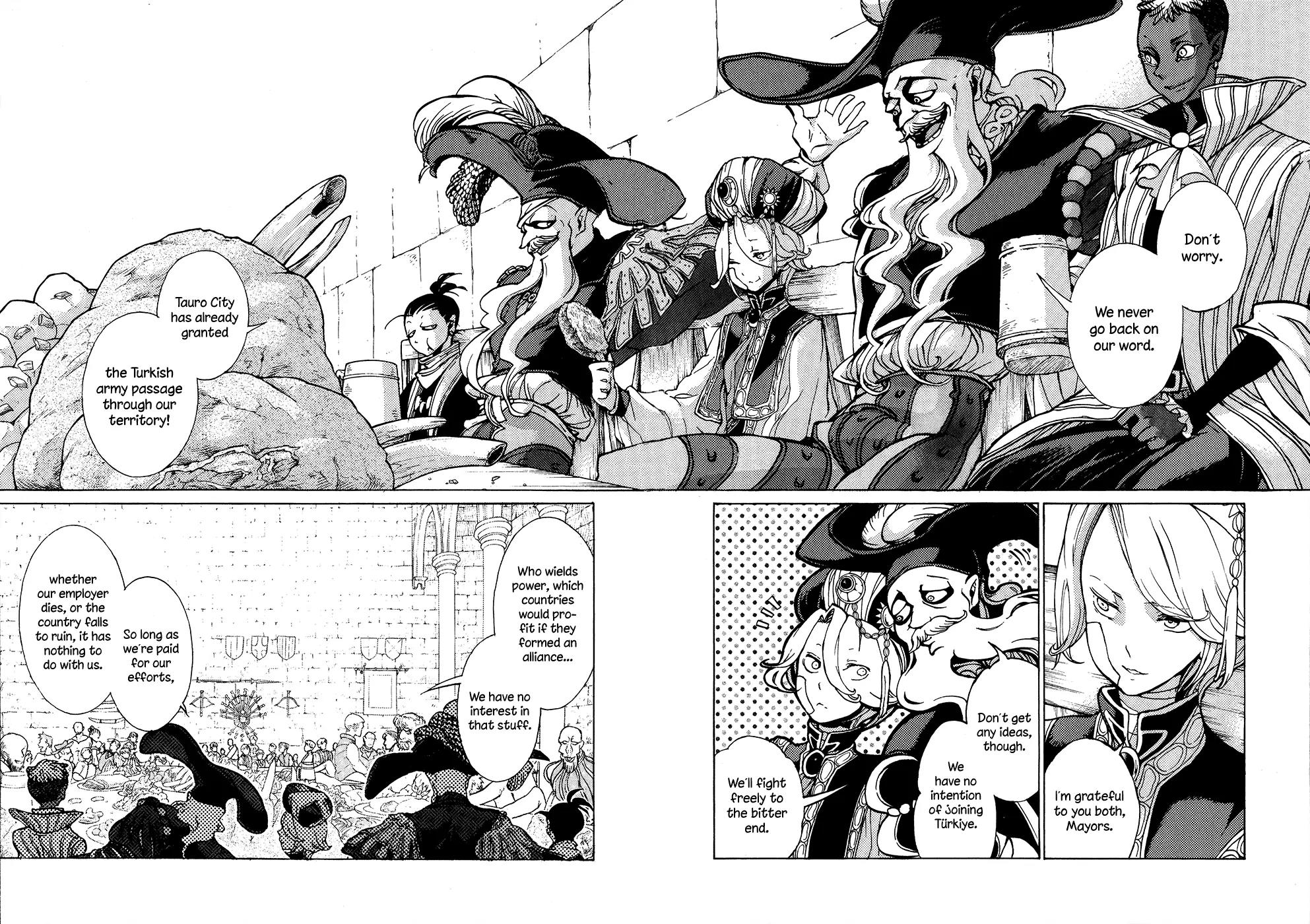 Shoukoku no Altair Chapter 58 page 6 - Chapter 58: Budding Counterattack