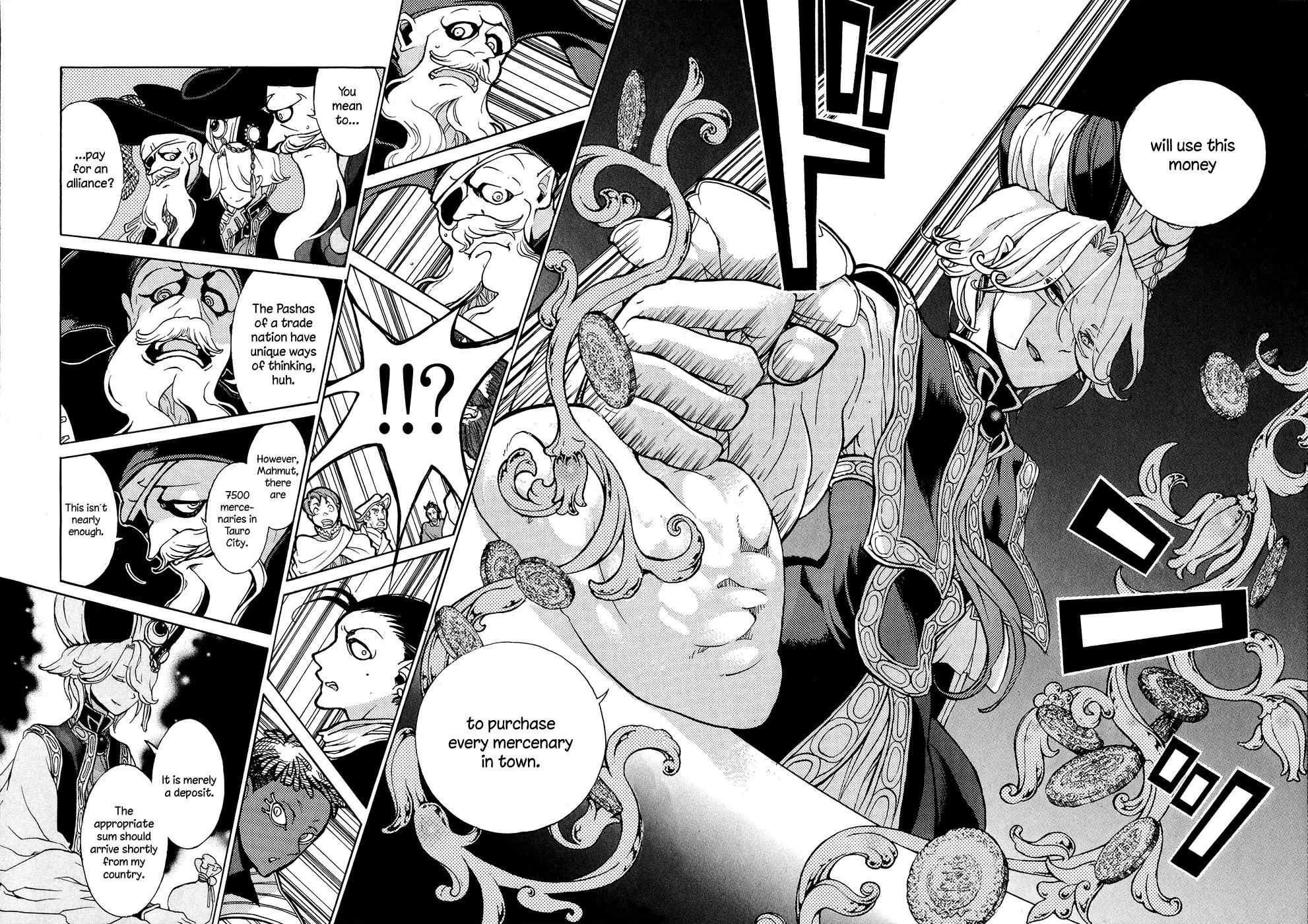 Shoukoku no Altair Chapter 58 page 9 - Chapter 58: Budding Counterattack