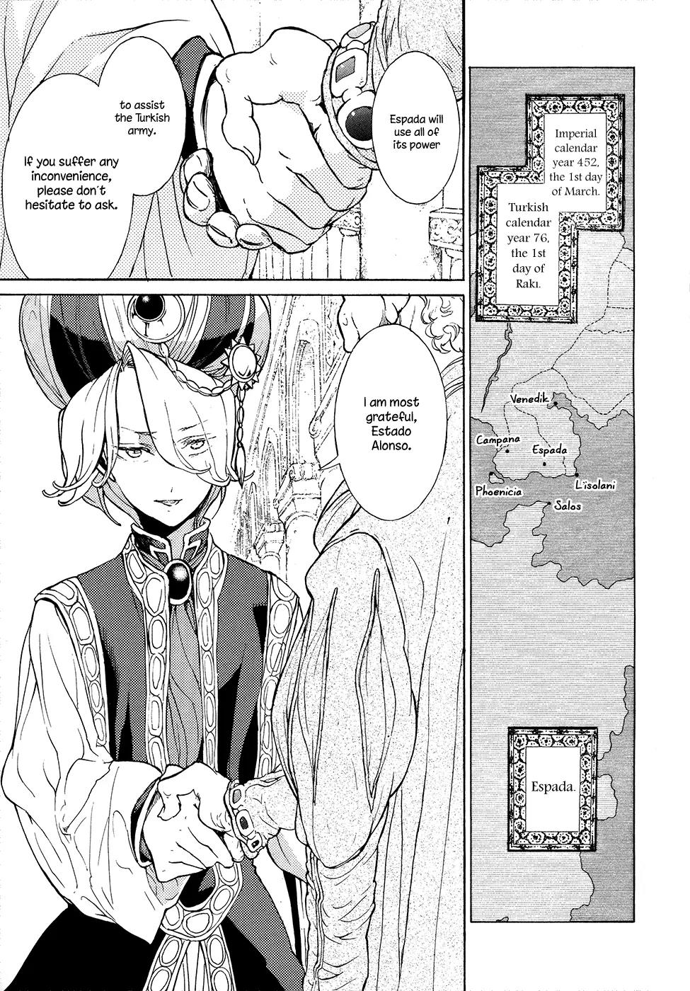 Shoukoku no Altair Chapter 59 page 27 - Chapter 59: Boy from the City of Bells