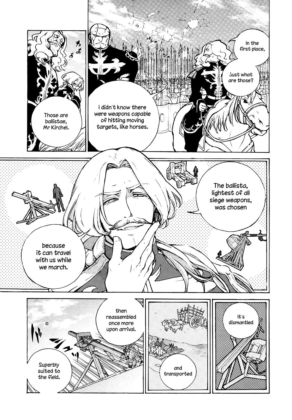 Shoukoku no Altair Chapter 64 page 15 - Chapter 64: A Storm of Spears