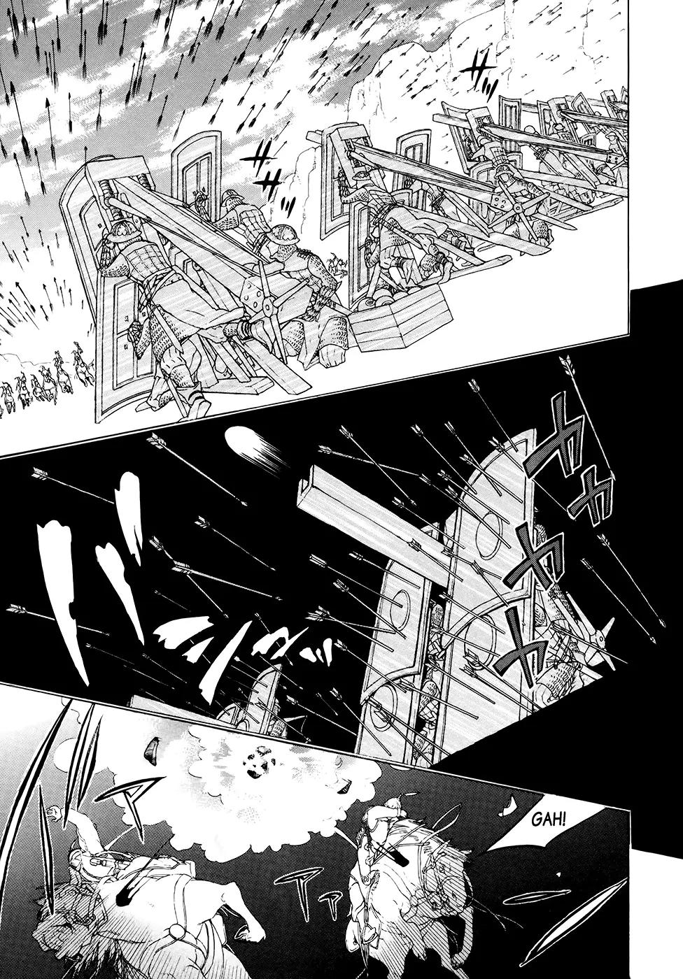 Shoukoku no Altair Chapter 64 page 17 - Chapter 64: A Storm of Spears