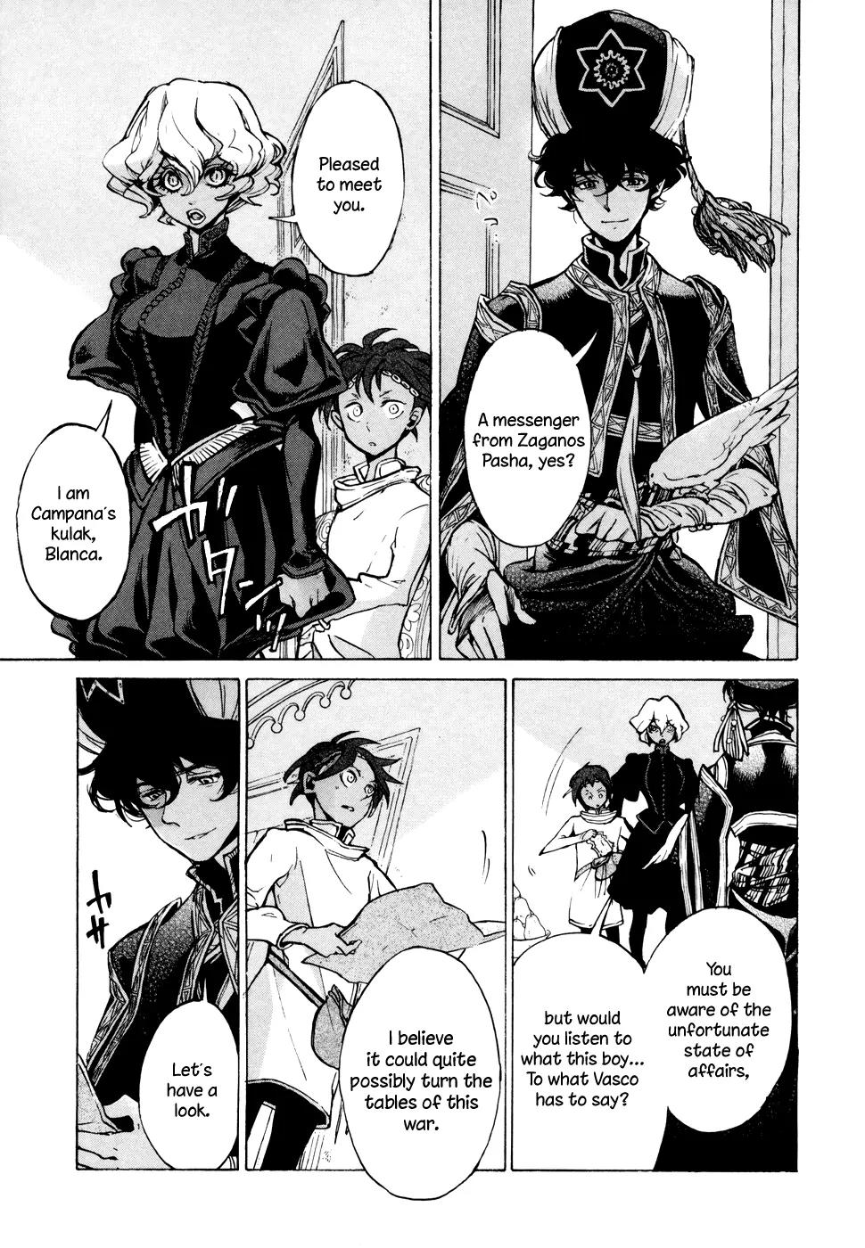 Shoukoku no Altair Chapter 65 page 18 - Chapter 65: A Far-Off Funeral Bell