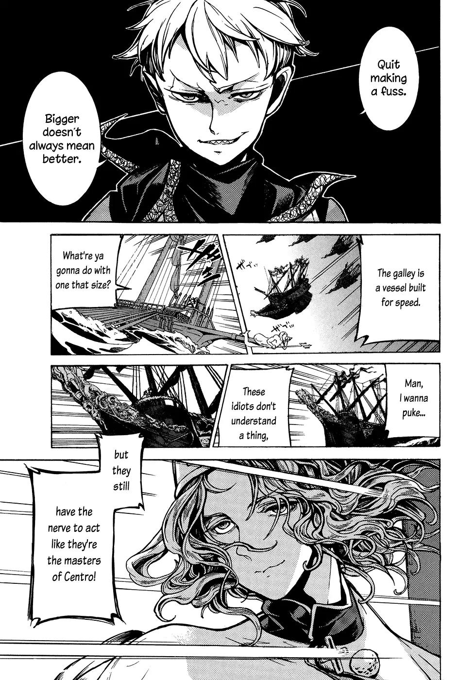 Shoukoku no Altair Chapter 66 page 19 - Chapter 66: Front Line of the Centro Sea