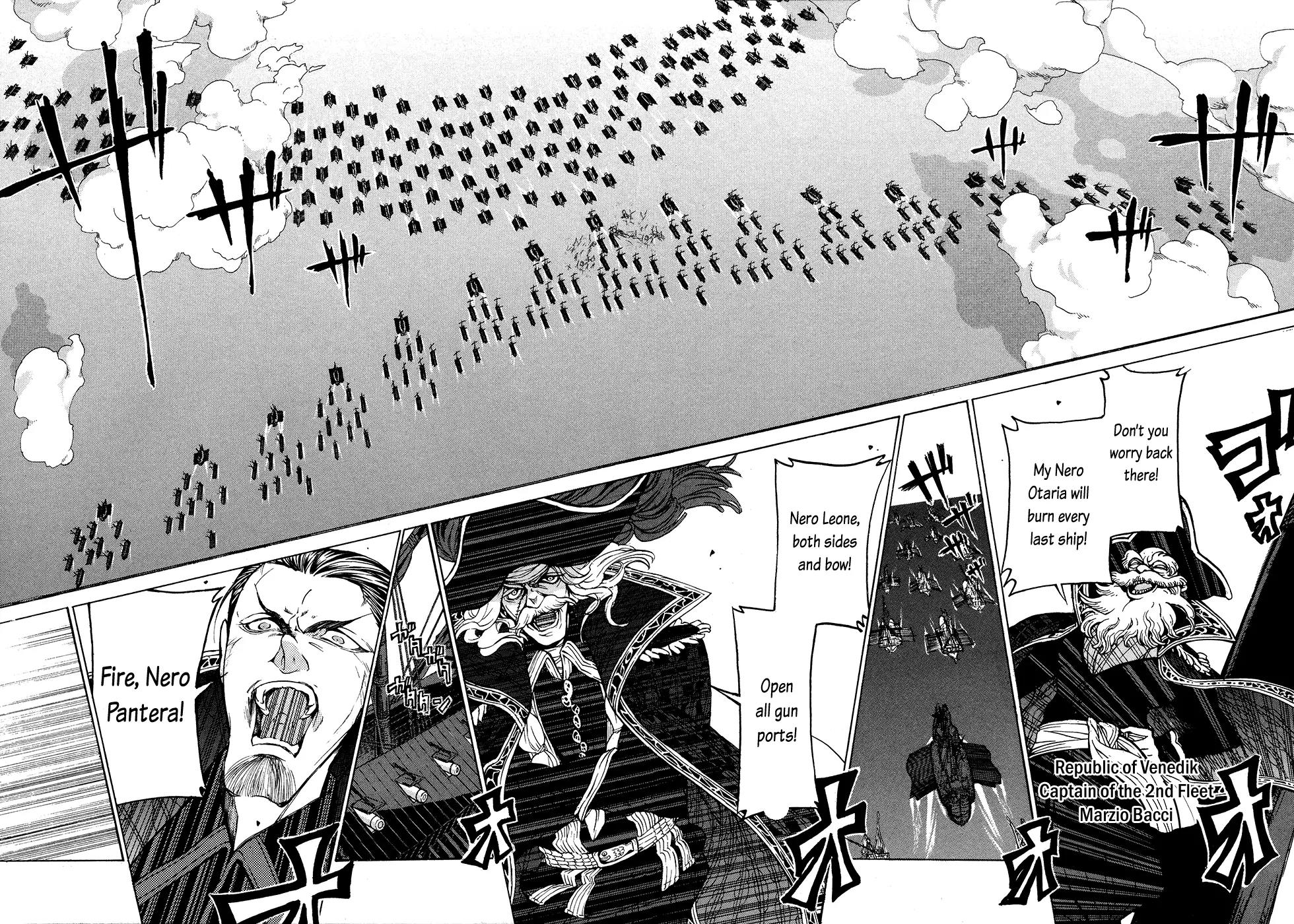 Shoukoku no Altair Chapter 66 page 27 - Chapter 66: Front Line of the Centro Sea