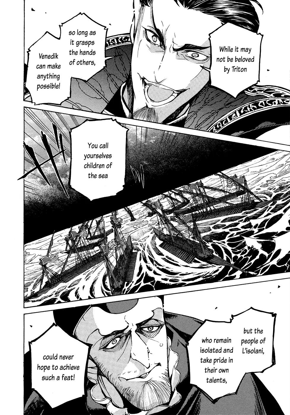 Shoukoku no Altair Chapter 66 page 36 - Chapter 66: Front Line of the Centro Sea