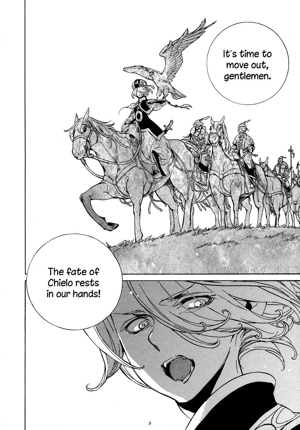 Shoukoku no Altair Chapter 68 page 35 - Chapter 68 : The Queen and the Clown