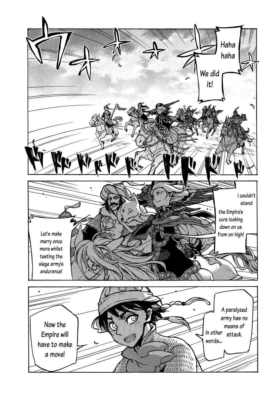 Shoukoku no Altair Chapter 69 page 37 - Chapter 69: An Equestrian Tribe's Techniques II