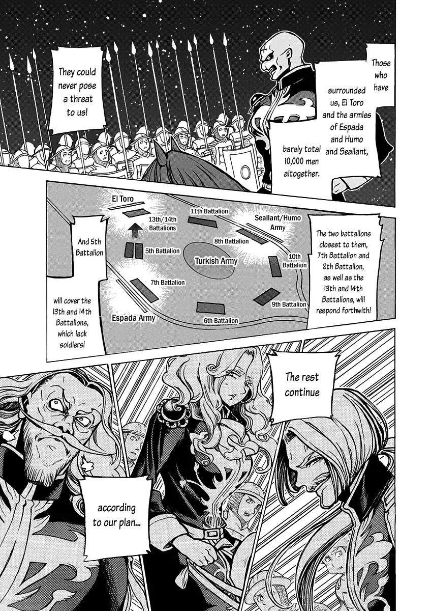 Shoukoku no Altair Chapter 71 page 13 - Chapter 71: Double Envelopment Battle