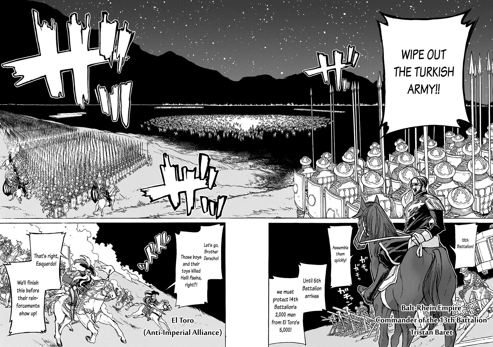 Shoukoku no Altair Chapter 71 page 14 - Chapter 71: Double Envelopment Battle