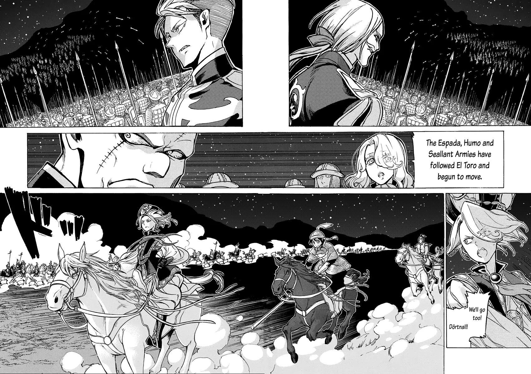 Shoukoku no Altair Chapter 71 page 21 - Chapter 71: Double Envelopment Battle